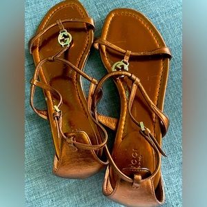 GUCCI INTERLOCKING G SLIDE THONG SANDAL